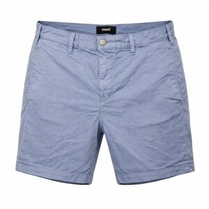 Mavi Justin Stretch Chino Shorts Mens 40 Blue Cotton Blend Country Club Golf